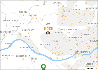 map of Mack