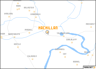 map of MacMillan