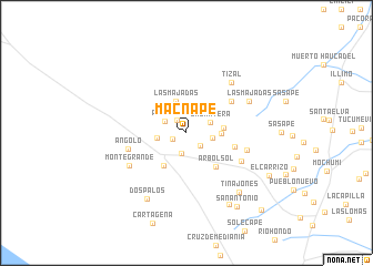 map of Macnape