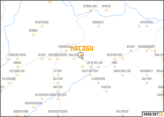 map of Macogu