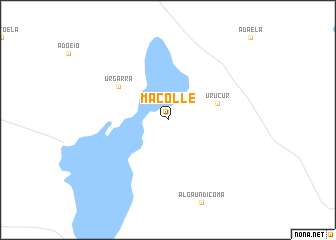 map of Macolle