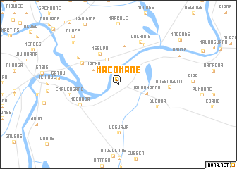 map of Macomane