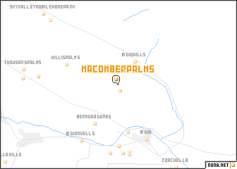 map of Macomber Palms