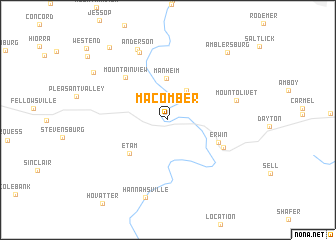 map of Macomber