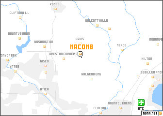 map of Macomb