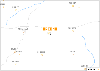 map of Macomb