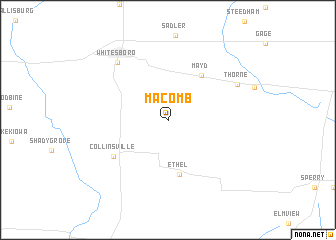 map of Macomb