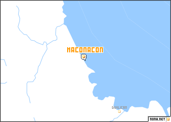 map of Maconacon