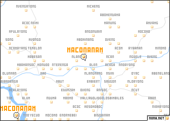 map of Maconanam