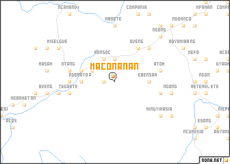 map of Maconanan