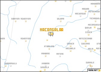 map of Macongala