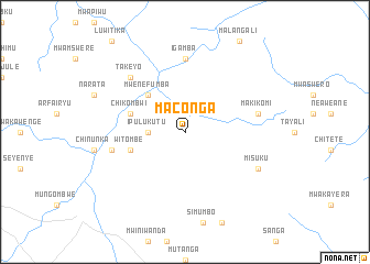 map of Maconga