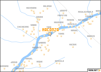 map of Maconza