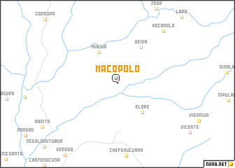 map of Macopólo