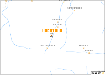 map of Macotama