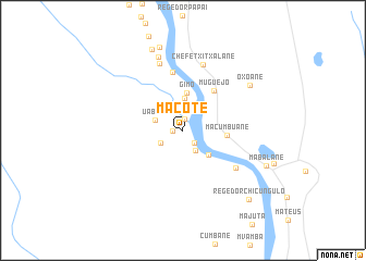 map of Macôte