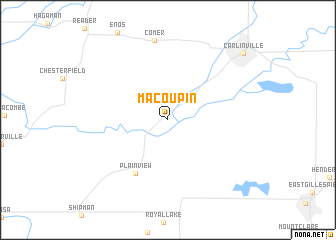 map of Macoupin