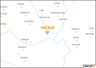 map of Macove