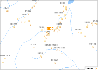 map of Maco