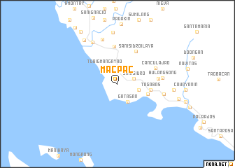 map of Macpac