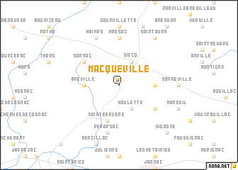 map of Macqueville