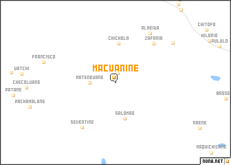 map of Macuanine