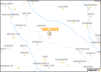 map of Macuare