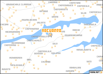 map of Macuarro