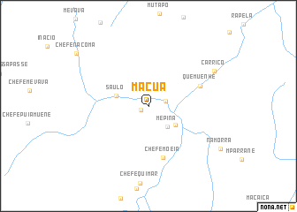 map of Macua