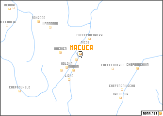 map of Macuca