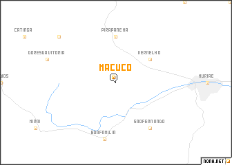 map of Macuco