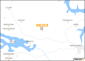 map of Macuco