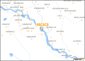 map of Macuco