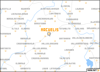 map of Macuelís