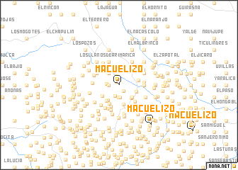 map of Macuelizo