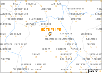 map of Macuelizo