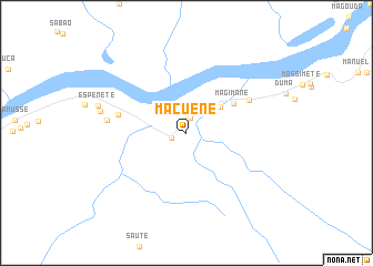 map of Macuene