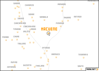 map of Macuene