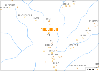 map of Macuinja