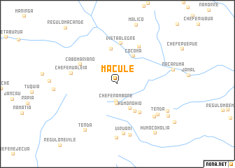 map of Macule