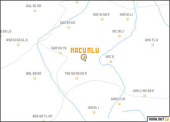 map of Macunlu