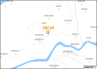 map of Macun