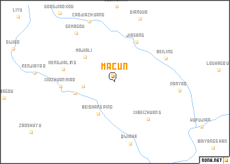 map of Macun