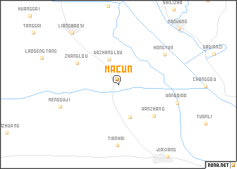 map of Macun