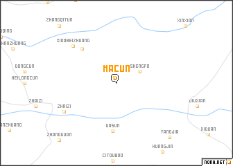 map of Macun