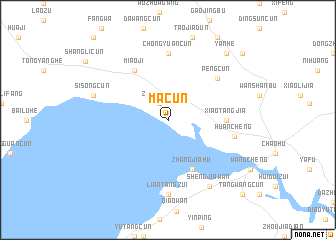 map of Macun