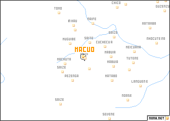 map of Macuo
