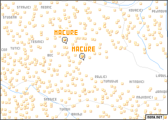 map of Macure