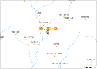 map of Macuriaxe