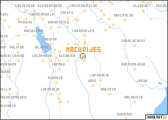 map of Macurijes